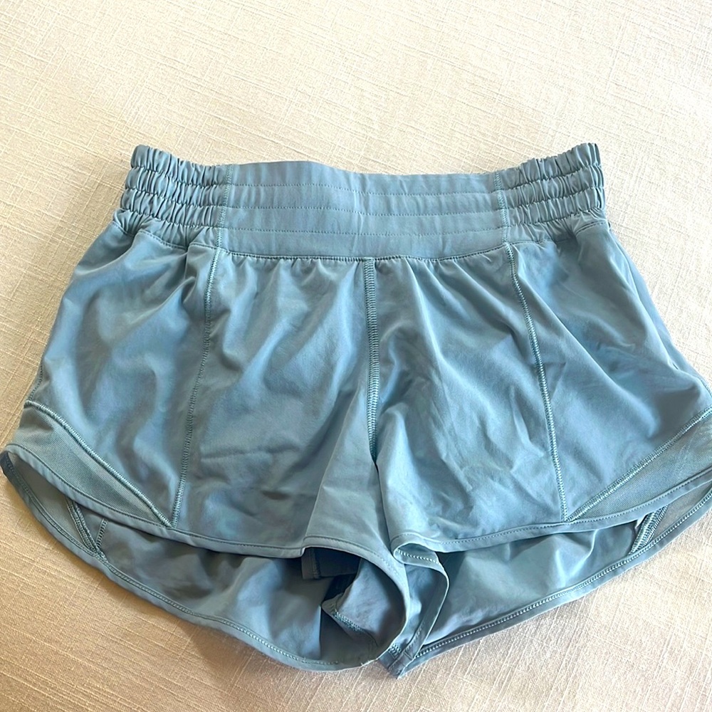 Lululemon slate blue hottie hot shorts